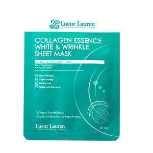 COLLAGEN ESSENCE WHITE AND WRINKLE SHEET MASK