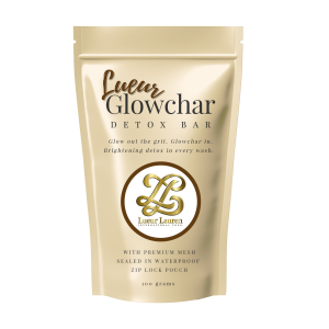LUEUR GLOW CHAR DETOX BAR