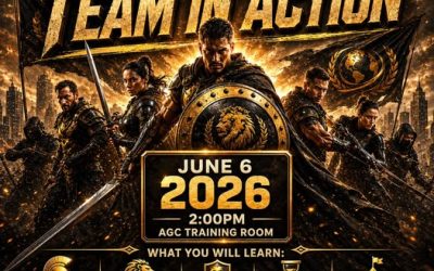 Ready to level up? Join us and take action with Team in Action this June 6, 2026 at 2:00 PM, AGC Training Room.