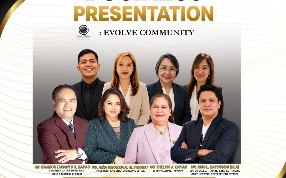 Join 𝐄𝐯𝐨𝐥𝐯𝐞 𝐂𝐨𝐦𝐦𝐮𝐧𝐢𝐭𝐲 for the Aurion Global Business Presentation and discover how purpose, consistency, and the right community can open doors to greater opportunities.